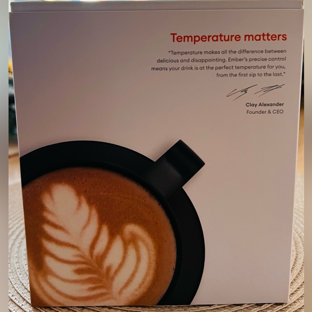 Ember Black Temperature Control Mug - Picture 3 of 5
